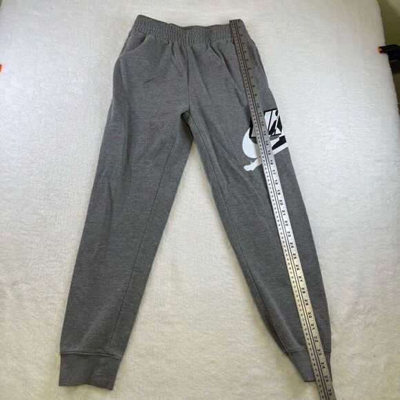 Nike Air Jordan Gray Sweats Kids 12-13 Grey Sweatpants - Picture 5 of 12